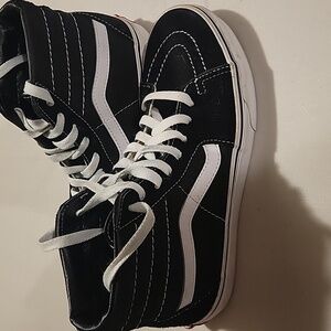 Vans Black and White High-Tops